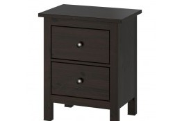 Комод 02 Кантри массив сосны (HEMNES) черный