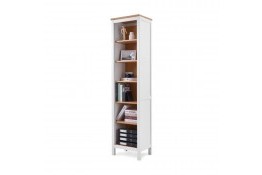 Стеллаж 490 Кантри массив сосны (HEMNES) белый/браун