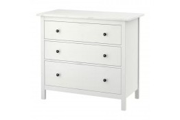 Комод 03 Кантри массив сосны (HEMNES) белый лак