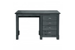 Стол письменный 04 Рауна массив сосны (графит)