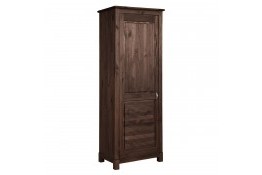 Шкаф для одежды 100 Рауна из массива сосны (терра)