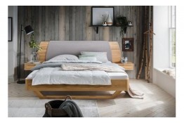 Кровать АЛИНА 180/200 из массива дуба (без чехла)