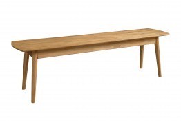 Скамья из массива дуба СКАНДИ 160