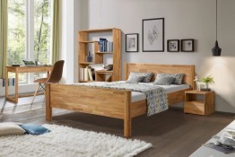 Кровать HANS 180/200 из массива дуба