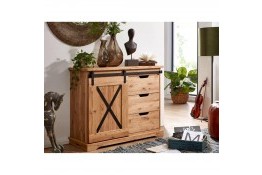 Тумба RAILWAY 2 из массива дуба