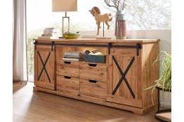 Тумба RAILWAY 4 из массива дуба