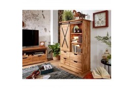 Шкаф комбинированный из массива дуба RAILWAY 1