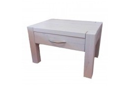 Тумба прикроватная Фьорд (белый воск)