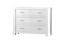 Комод Фьорд 03 массив сосны (белый воск)