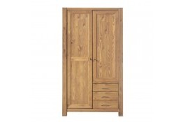 Шкаф для одежды Фьорд 113 массив сосны (бейц масло)