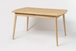 Стол обеденный раздвижной СКАНДИ 1R из массива дуба