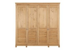 Шкаф для одежды 40 Рауна из массива сосны (бейц-масло)