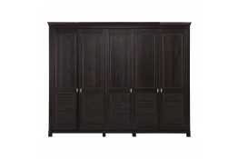 Шкаф для одежды 50 Рауна из массива сосны (колониал)