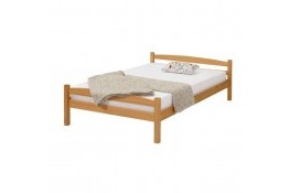 Кровать из массива сосны Гольф 140х200 (бейц масло)