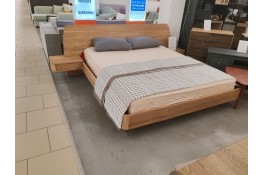 Кровать АЛИНА 180/200 из массива дуба натур (без чехла) с выставки