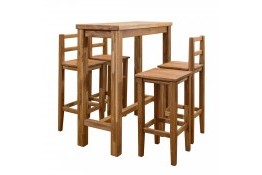 Стол барный из массива дуба "Прованс 01"