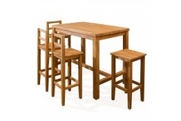 Стол барный из массива дуба "Прованс 02"