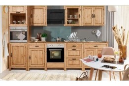 Кухня из массива сосны под заказ