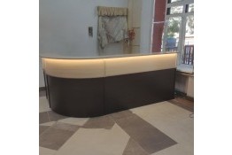 Стойка для приемной под заказ