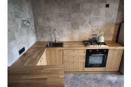 Кухня из массива дуба Монреаль под заказ