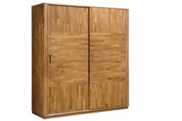 Шкаф-купе СКАНДИ из массива дуба