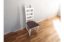 Стул из массива сосны с мягким сидением Кантри 