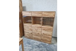 Витрина из массива дуба Прованс 2
