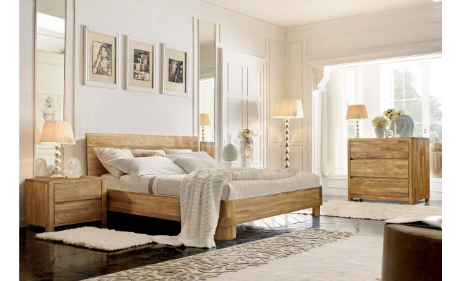 Шкаф навесной LAUSANNE 1 из массива дуба