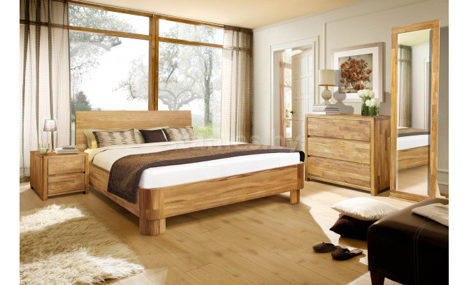 Шкаф навесной LAUSANNE 1 из массива дуба