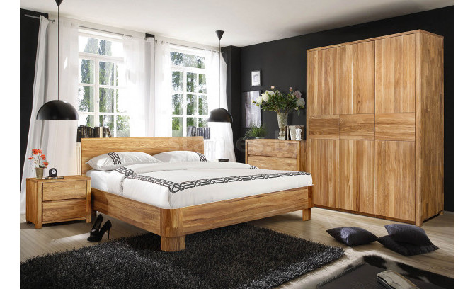 Шкаф навесной LAUSANNE 1 из массива дуба