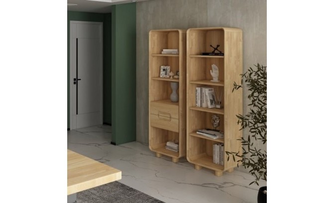 Стеллаж из массива дуба DEO 1