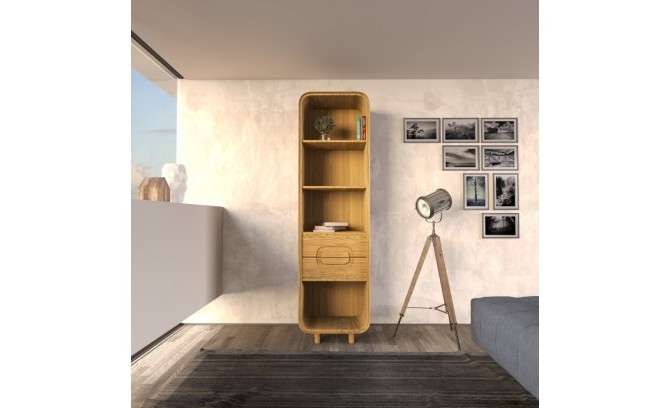 Стеллаж из массива дуба DEO 3