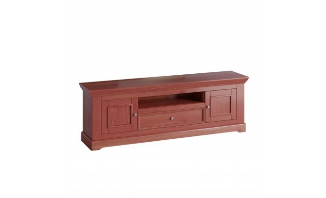 Тумба ТВ 201 Форест массив сосны (красное дерево)