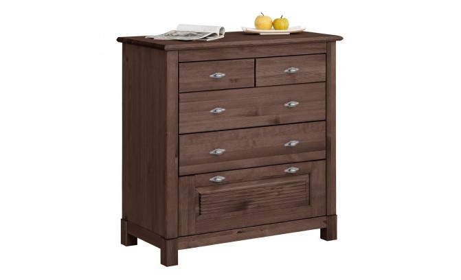 Комод 221 Рауна из массива сосны (терра)