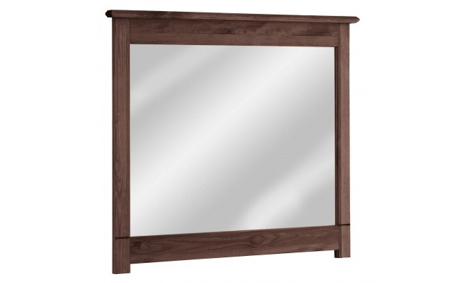 Зеркало навесное в раме Рауна из массива сосны (терра)