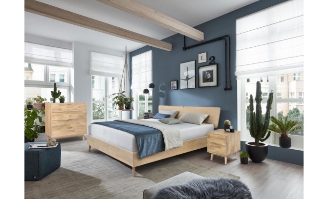 Кровать из массива дуба СКАНДИ 160