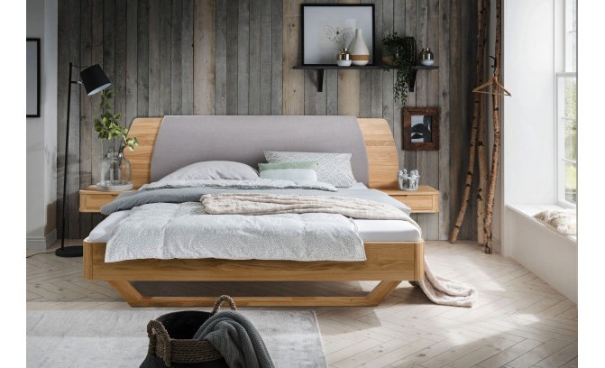 Кровать АЛИНА 160/200 из массива дуба (без чехла)