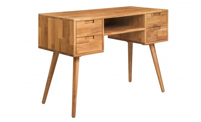 Стол письменный СКАНДИ 4 из массива дуба