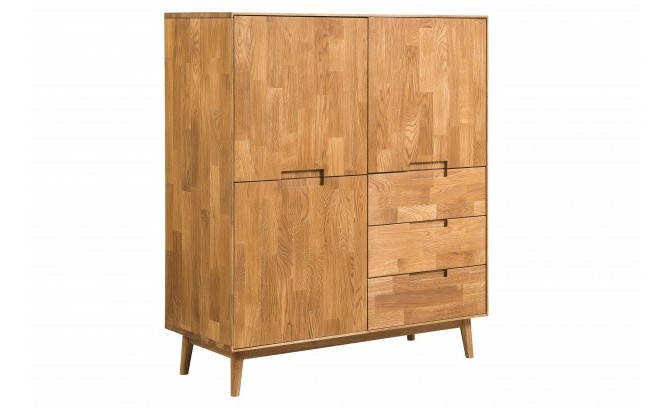 Комод из массива дуба СКАНДИ 5