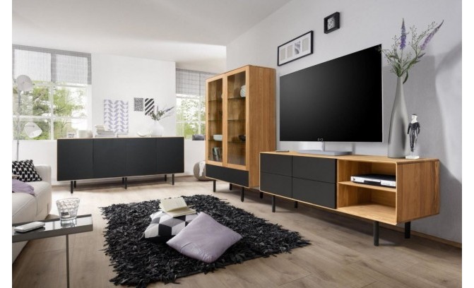 ТВ тумба B&W 3.0.4 из массива дуба