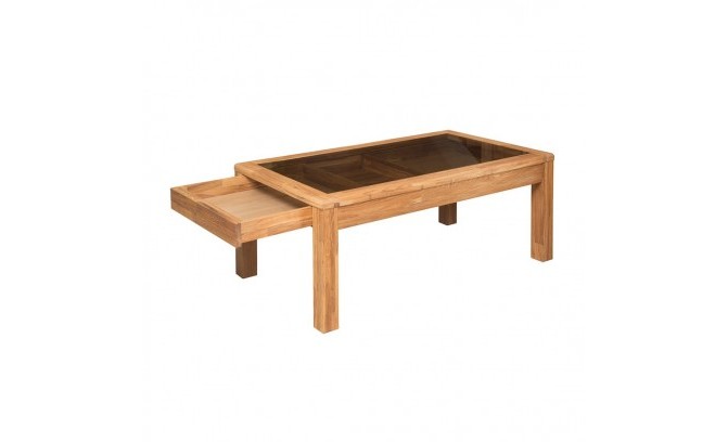 Стол журнальный из массива дуба FAINA