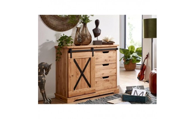 Тумба RAILWAY 2 из массива дуба