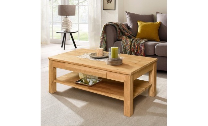 Стол журнальный MILTON из массива дуба