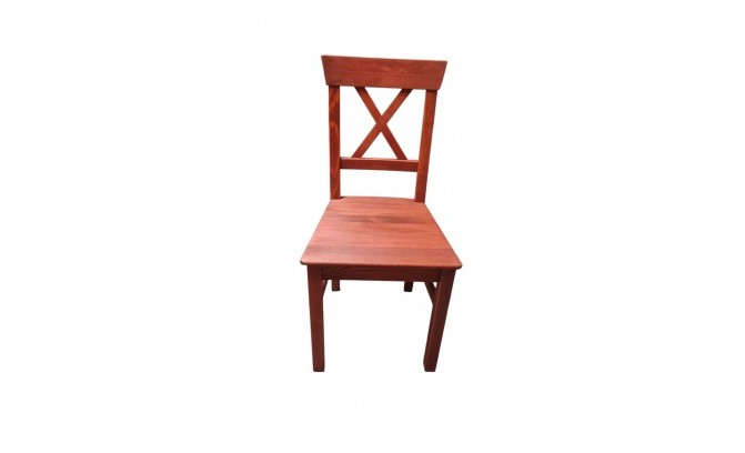 Дизайнерский стул Форест из массива сосны (красное дерево)