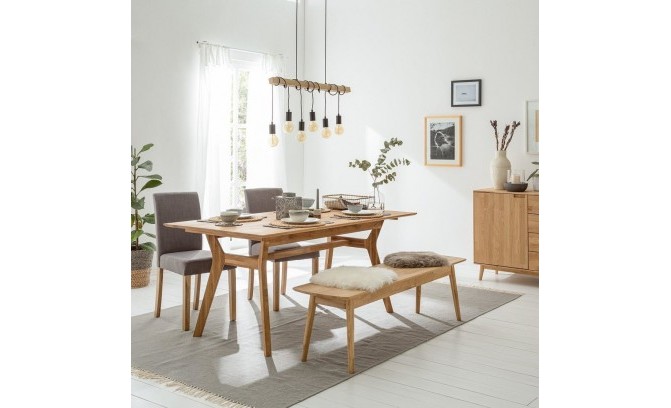 Стол обеденный ХЕЛЬСИНКИ массив дуба