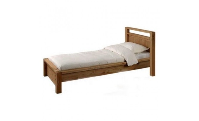 Кровать односпальная Фьорд 90x200 (бейц масло)