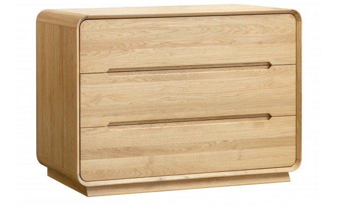 Комод 3 из массива дуба Алина