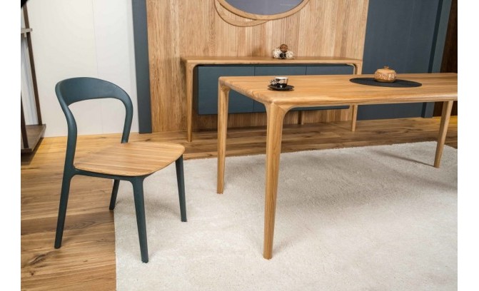 Стол обеденный из массива дуба "Grace" 1800х800 сращенный