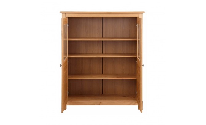 Шкаф для посуды 20 Рауна из массива сосны (бейц-масло)