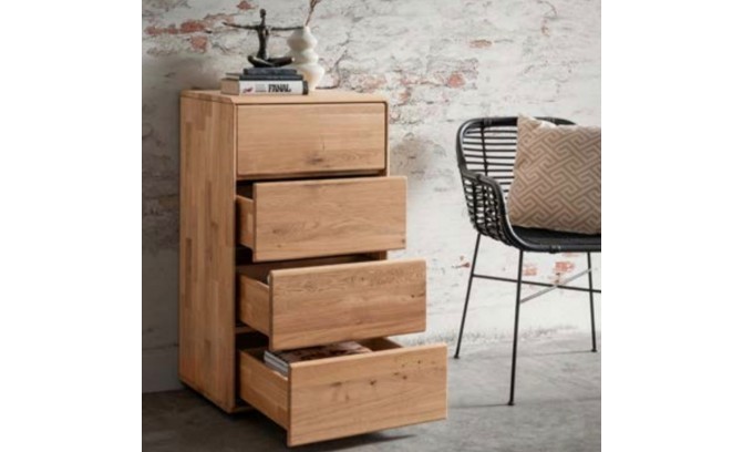 Комод КМ 4 из массива дуба